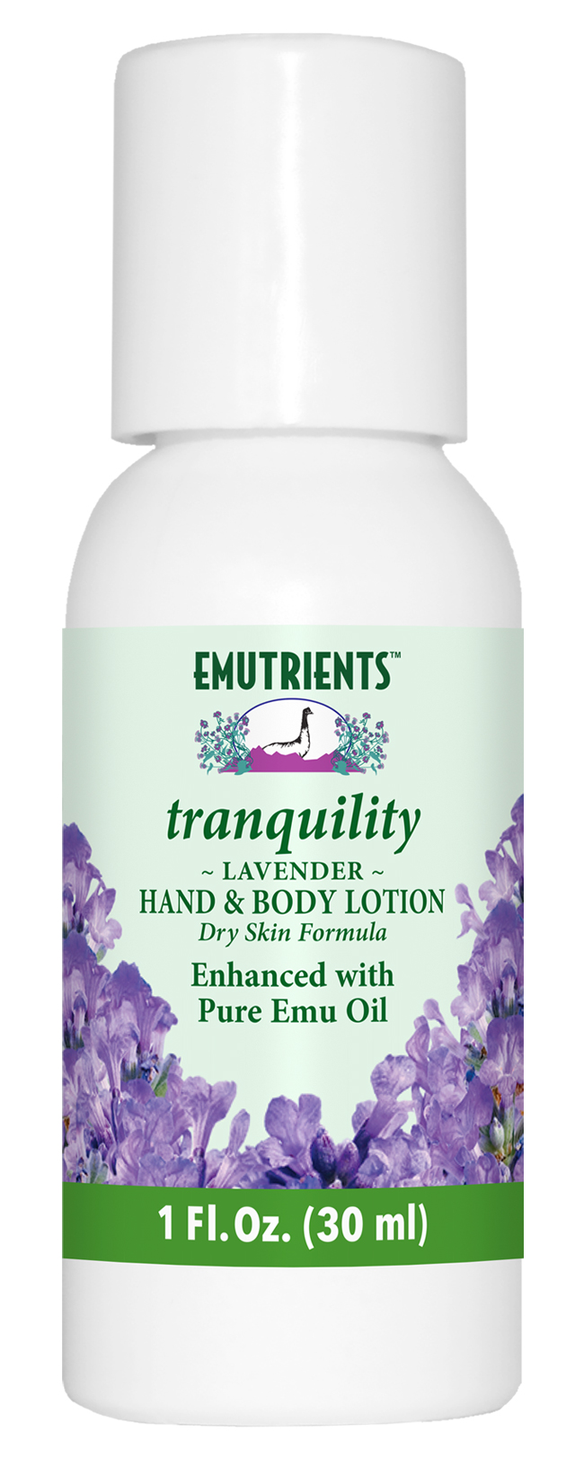 Free EMUTRIENTS™ Tranquility Hand & Body Lotion ~ Lavender Formula Formula by Montana Emu Ranch Company